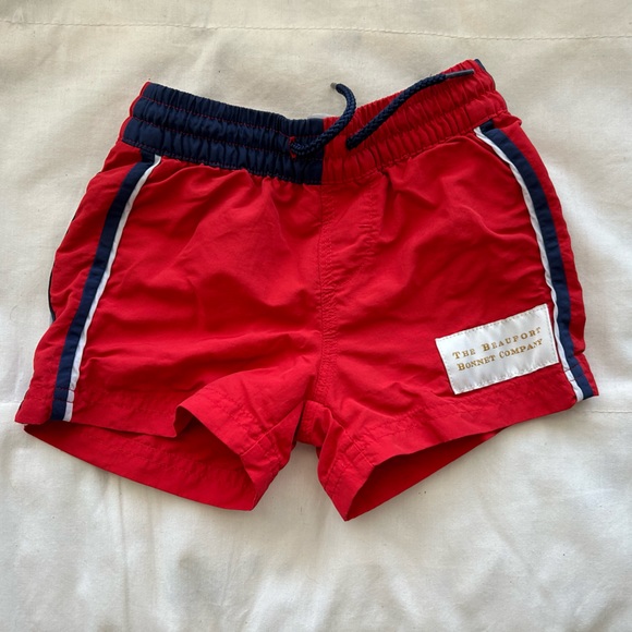 Southampton Stripe Tortola Swim Trunks by The Beaufort Bonnet Company